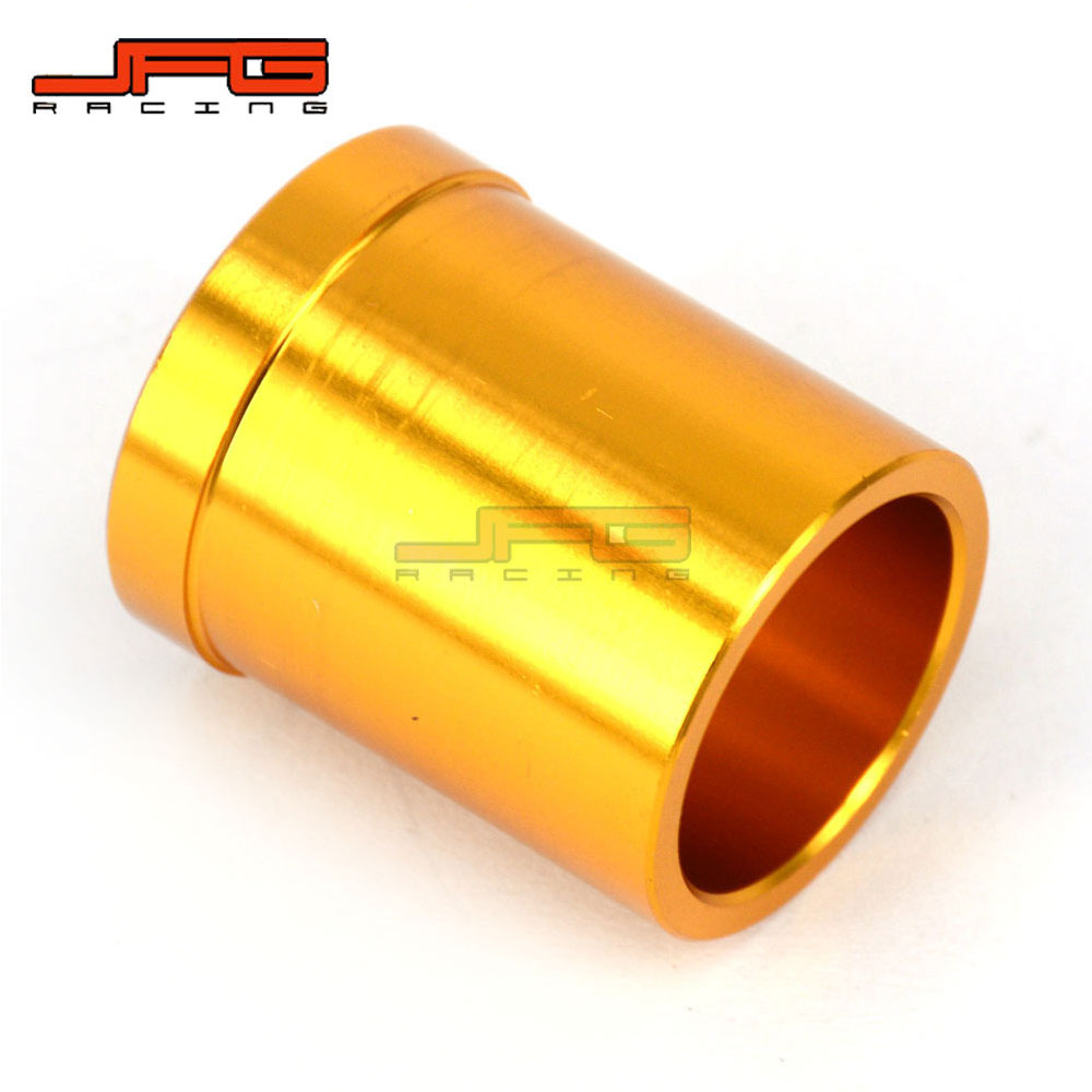 Rakuten - フロントアクスルスペーサー フロントホイールスペーサー 6061-T6アルミ合金CNC 耐摩耗 軽量50g DRZ400/RM125/RM250 対応 イエロー