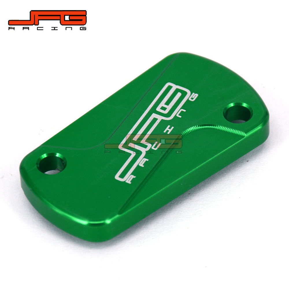 Rakuten - 【CNCアルミ】 ブレーキキャリパーカバー デコレーション KX250F/KLX300R　など 多数対応 カワサキ オフロード 純正交換タイプ グリーン