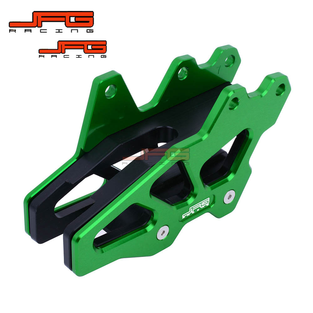 【CNCアルミ】 チェーンガイド チェーンデバイダー KX250F(09-18)/KX250(19)/KX450F(09-18)/KX450(19)/KLX450R(18-19) 対応 カワサキ オフロード