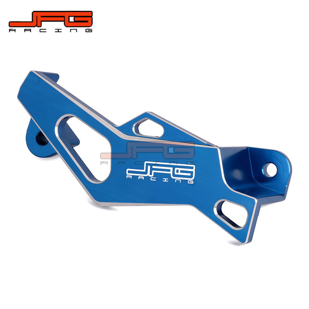 Rakuten - 【2006-2018年モデル適合】アルミCNC リアブレーキキャリパーカバー YZ125/250 YZ250X YZ450FX 他 転倒時保護 耐久性UP カスタムパーツ ブルー
