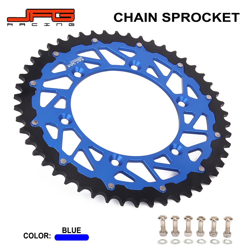 樂天商城 - CRF250L／XR650L／XR250 対応 リアスプロケット JFG-HO-210 スチール＋アルミ 軽量608g CNC加工 オフロードバイク カスタムパーツ