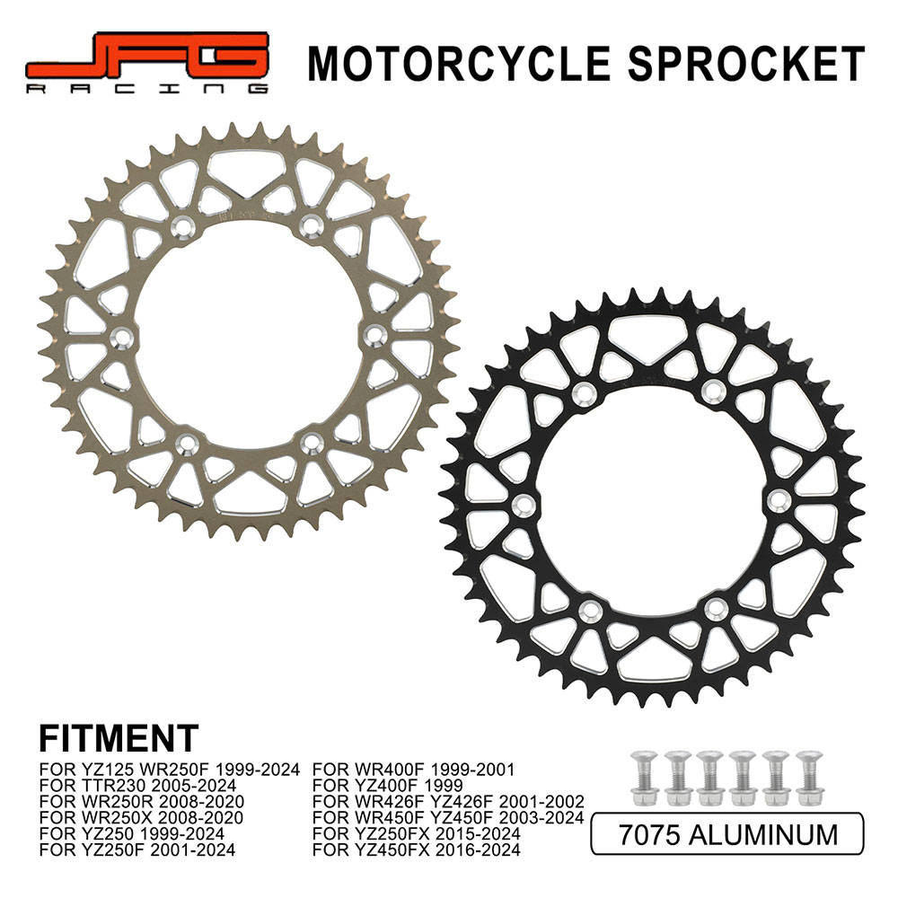 Rakuten - 520サイズ 48T リアスプロケット ヤマハ用 YZ125/250・WR250F/X/R・YZ250F/450F 他 1999-2024