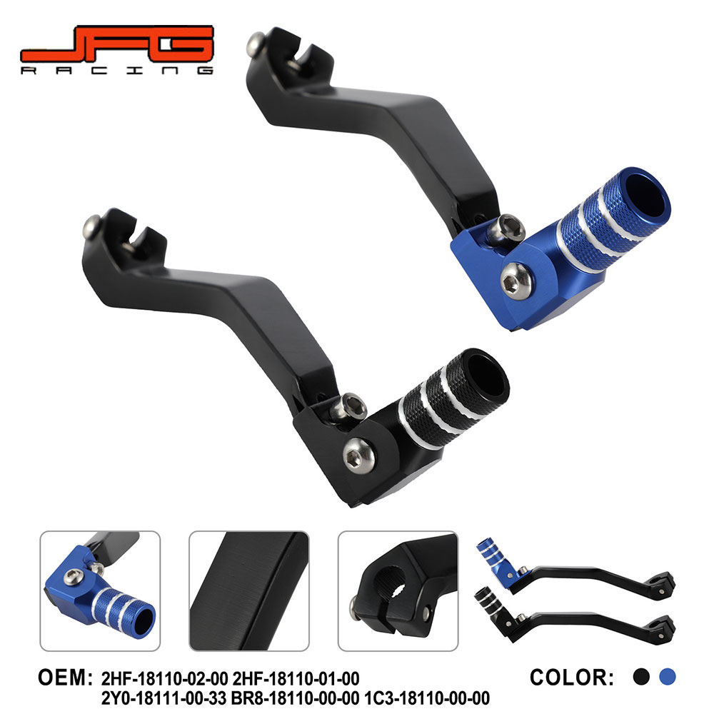 Rakuten - アルミCNC シフトペダル ヤマハ YZ125/250 (2005-2020) / YZ125X (2017-2020) / YZ250X (2016-2020) / YZ125G・250G (2016) 対応 オフロード用 ブラック/ブルー JFG