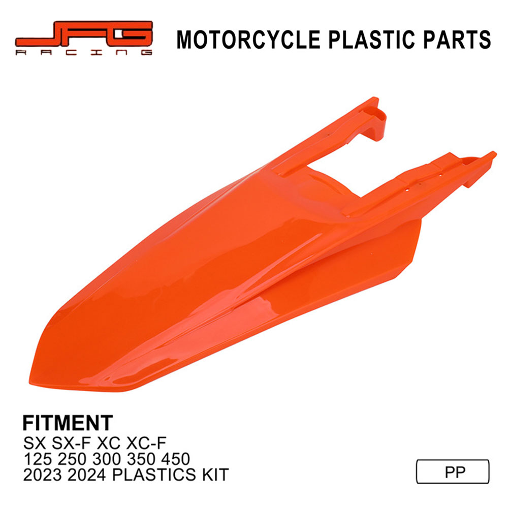 Rakuten - 【KTM】 S-01-24款 リアフェンダー オレンジ/ホワイト/ブラック 選択可 SX/SX-F/XC/XC-F 125-500 2023-2024 対応 モトクロス オフロード パーツ