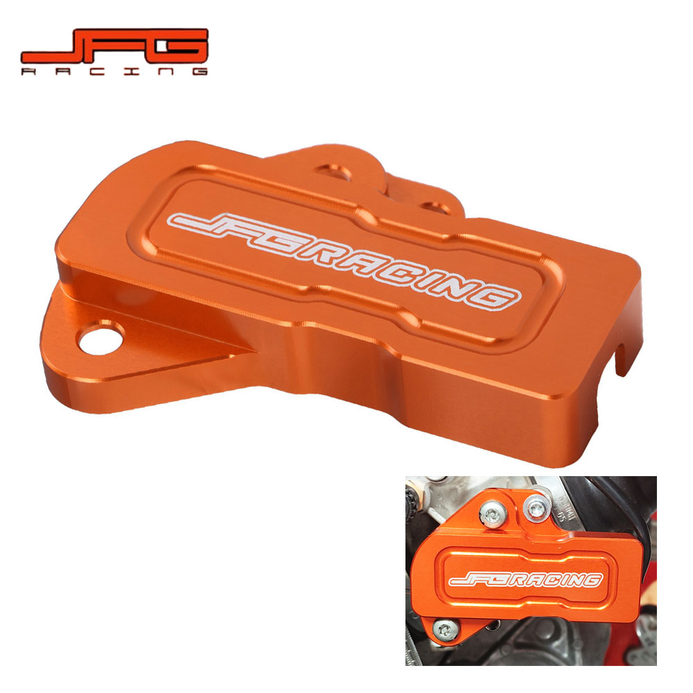 Rakuten - KTM EXC/XCW TPi 150/250/300 (2018-2022) センサープロテクト センサー保護カバー J-0101 アルミ合金製 Husqvarna TE/TX300i GasGas EC/EX対応 転倒時の破損防止 ドレスアップ兼用