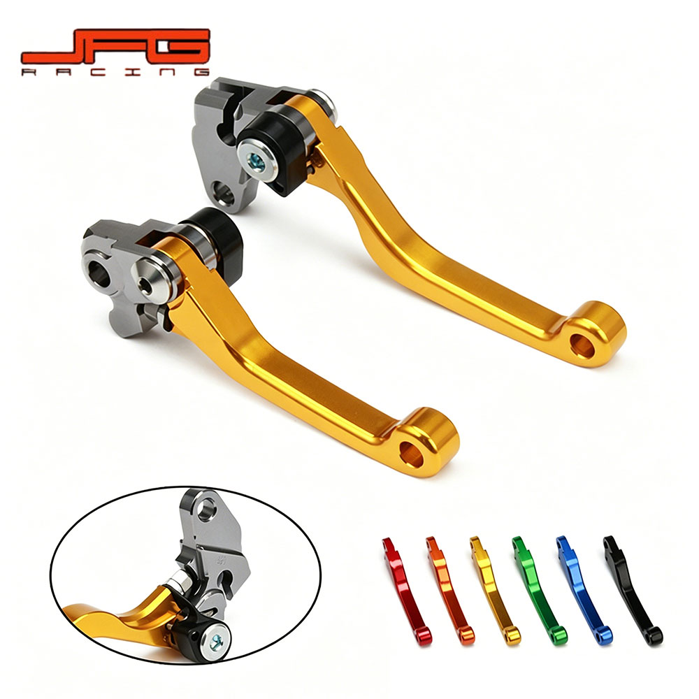 商品名： CNCアルミ クラッチ＆ブレーキレバーセット（L60K / R62M） 素材： CNCアルミ合金（高強度削り出し） 重量： 260g（左右セット） 内容： クラッチレバー＋ブレーキレバー（1セット） 適合車種： スズキ RM85（2005-2017） スズキ RM125（2004-2008） スズキ RM250（2004-2008） 特長： CNC精密加工により高剛性でフィット感抜群 純正形状に合わせたボルトオン設計（加工不要） 転倒時のレバー破損を軽減する耐久設計 軽量260gで操作性アップ ご注意： 取付前に車体への干渉をご確認ください。レーシング／オフロード使用向けです。