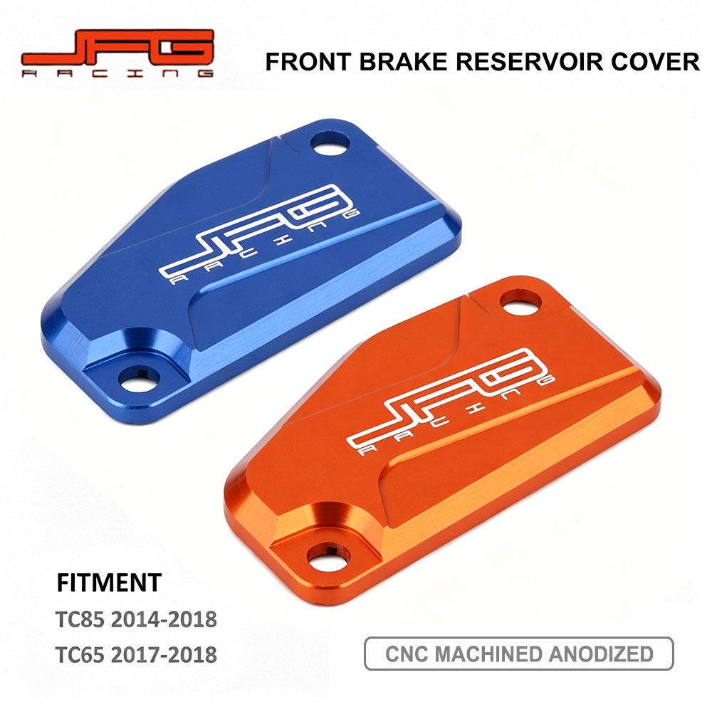 Rakuten - KTM・ハスクバーナ ブレーキマスターシリンダーキャップ CNCアルミ ドレスアップ 85SX 65SX TC85 FREERIDE 他 対応 オレンジ/ブルー