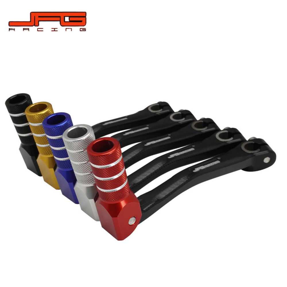 Rakuten - J-0001 ビレットシフトペダル XR50/70/110 / CRF50/70/110 アルミ削り出し 軽量 オレンジ / レッド / ブルー / グリーン / ゴールド / シルバー / ブラック