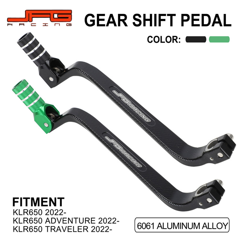 Rakuten - J-04 シフトレバー カワサキ KLR650 / KLR650 ADVENTURE / TRAVELER 2022-2025年適合 アルミ削り出し