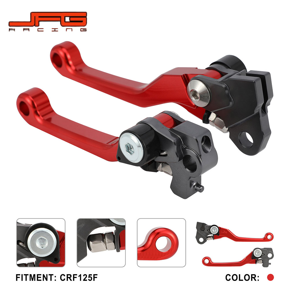 Rakuten - 【CRF125F専用】ブレーキレバー クラッチレバー セット 6061アルミ＋ステンレス 2019-2025年モデル適合 高強度 耐久性抜群