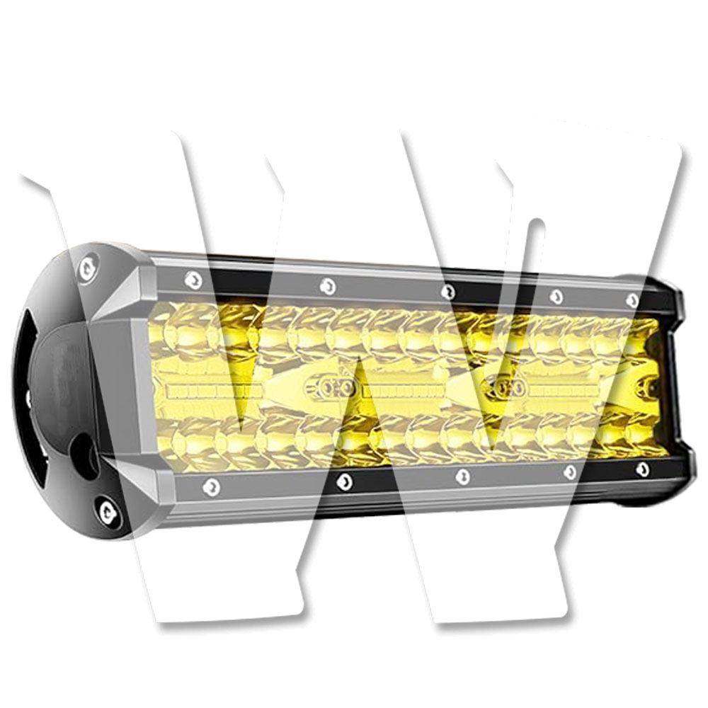 【9インチ 作業灯 イエロー 1~12個選択 】 LED 作業灯 ワークライト 12V/24V兼用 防水防塵防震 ジープ SUV 大型車 トラック ランクル 除雪車 トラクター 漁業用 農業機械 漁船 建設機械 道路 多用途 汎用