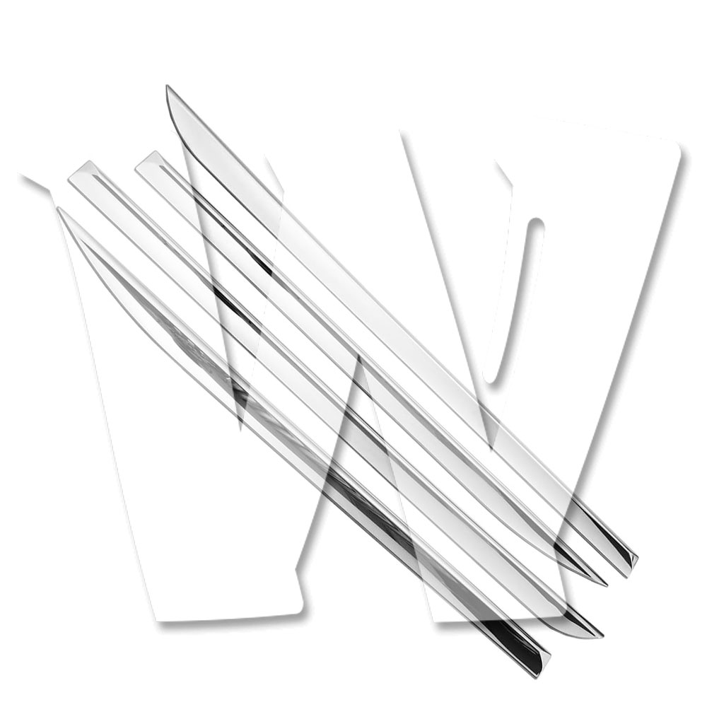 トヨタ アルファード ヴェルファイア 30系 前期 後期 ドアトリム ドアパネル ステンレス メッキ 鏡面 カスタム パーツ 外装 アクセサリー