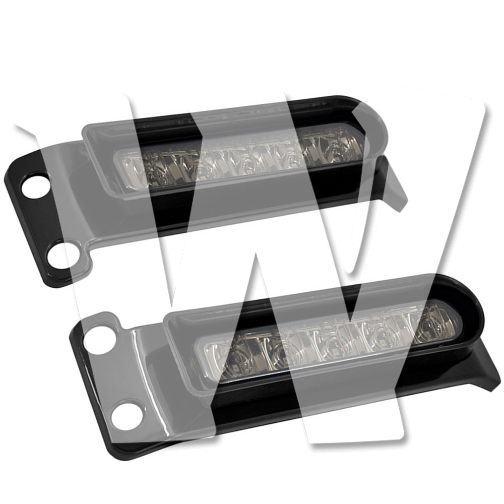 Rakuten - ハーレー ツーリング FLHR FLHTCU FLHTCUL FLHTK FLHTKL FLTRUモデル2014年式-以降 LED フィラーパネルライト リア フェンダー ライト ウィンカー ブレーキライト ランニングライト レッドライト ブラック グレー パーツ アクセサリー