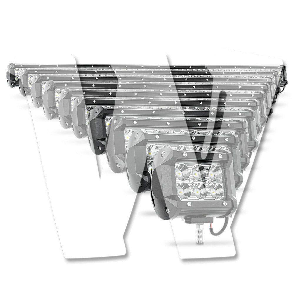 ワード数ご選択可能!! 18W 36W 54W 72W 108W 126W 144W 180W 234W 288W 作業灯 LED ワークライト 1個 12V/24V 前照灯 投光器 防水 防塵 防震 農業機械 建設機械 重機Ksガレージ 漁業用 交通整理 工事現場 ジープ ジムニー オフロード SUV 大型車 トラック 高品質 高輝度 汎用