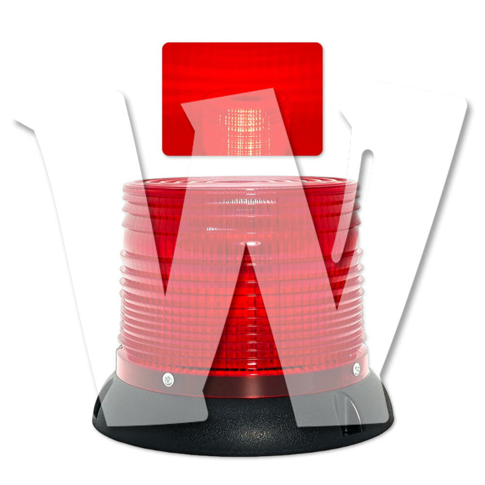 Rakuten - 【レッド発光】LED 緊急点滅ライト ハザード 多モード ストロボ 警告灯 12V/24V 汎用 ライトバー 除雪車 トラクター 工事現場 トラック SUV トレーラー 建設機械 パトロール 農業機械 1個