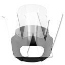 ハーレー ダビッドソン ソフテイル M8 ファット ボブ FXFB FXFBS 2018-2023年式モデル フロント ヘッドライト フェアリング ヘッドライトバイザー シールド マスク ガード カバー カウル キット ブラック クリアー 透明 パーツ カスタム バイク オートバイ