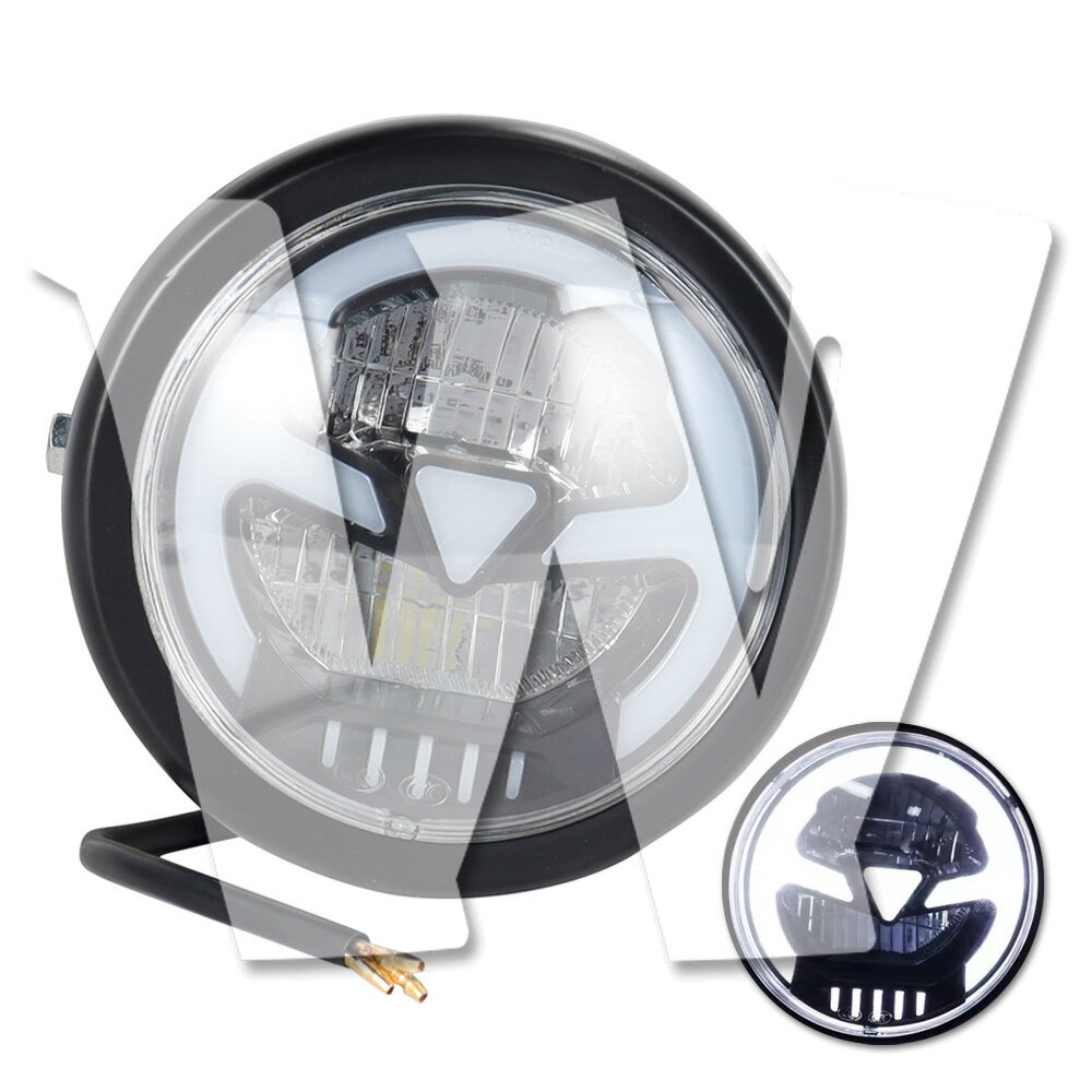 LED ヘッドライト 車検対応 ホワイト 35W ハイビーム・ロービーム・ディライト HI/LOW/DRL ハーレー 勝..