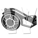 ハーレー ダビッドソン スポーツスター S 1250 RH975 ナイトスター 975 2021-2022年式モデル フロント プーリー エンジン アッパーカバー 左スプロケット ラッカープーリーカバー プーリーガードセット保護マスク 保護カバー パーツ カスタム アクセサリー