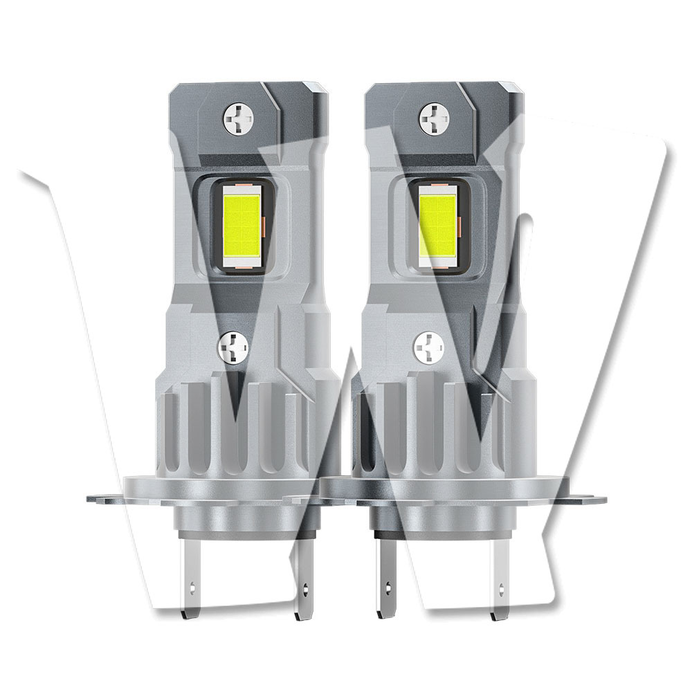 Rakuten - H7 新車検対応 6500K ホワイト 3300LM LED化 CREE3570チップ搭載 LED ヘッドライト フォグランプ 高品質 高輝度 1年保証