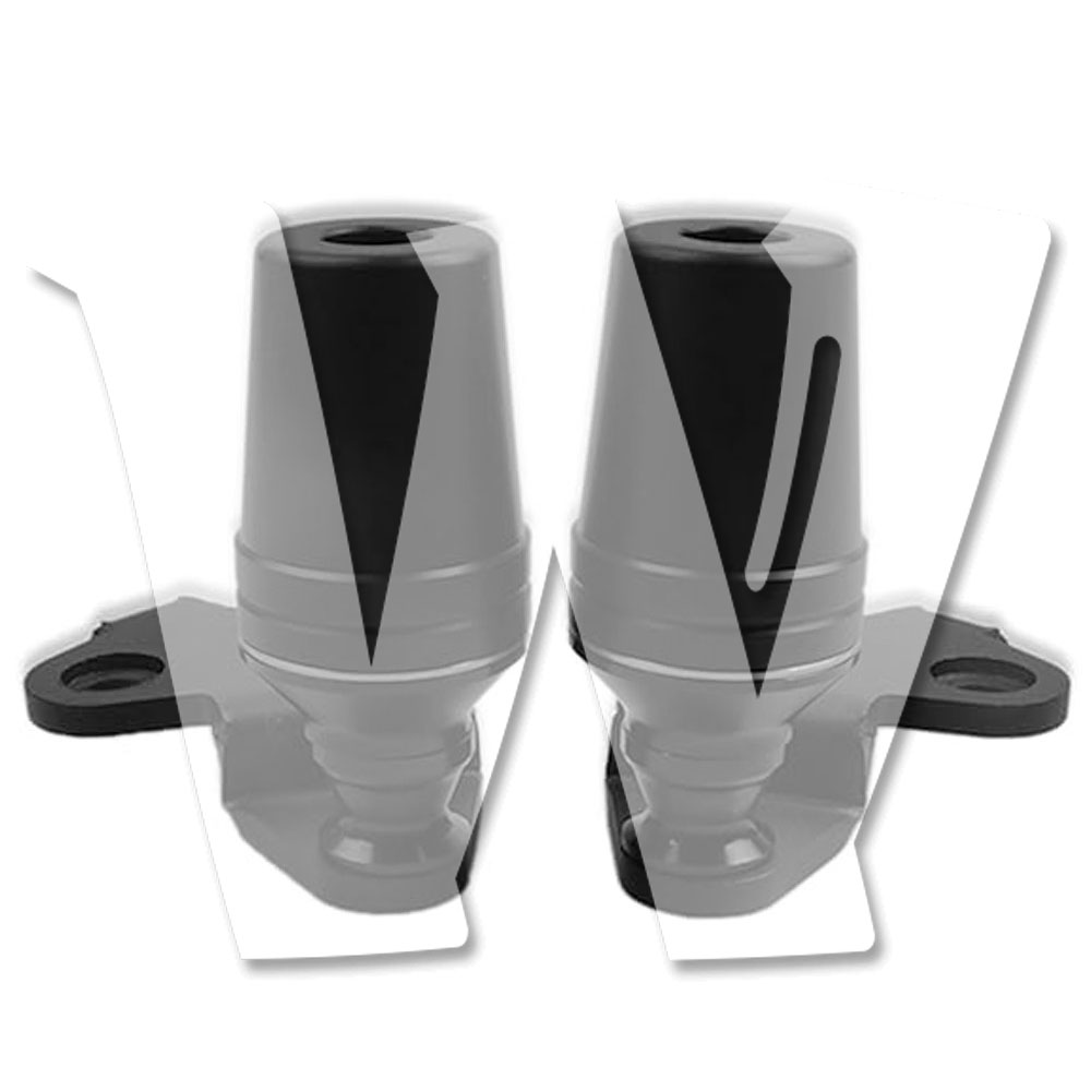 Rakuten - ホンダ HONDA CBR 1000RR 2012-2016年モデル フレームスライダー クラッシュガード エンジンガード プロテクター 落下保護 車体保護 左右セット ボルトなど付属 バイク パーツ カスタム