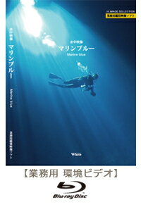 【ブルーレイ・業務用ヒーリングビデオ】水中映像・マリンブルー・ハイビジョン 21分 リラックス音楽と動画 店舗・お店・施設・待合室・ショールーム・イベント 著作権フリー音楽・観賞映像・…