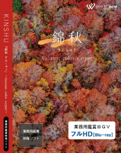 【4K撮影 ブルーレイ・業務用ヒーリングビデオ】 錦秋 －The Autumn color carpet－ 約26分 リラックス音楽と動画 店舗BGMやイベントに 著作権フリー音楽