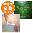 【店内音楽CD】 サウナ2枚セット (雨上がりの森で/ ウィッシュ) 自然音 オムニバス 著作権フリー 店内音楽 BGM 音 フリー 音楽 イベント (1曲 約60分)(10曲 約60分)