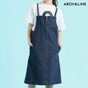 アーチアンドライン ARCH&LINE DENIM JUMPER SKIRT S-XL(100-145cm) 子供 ジャンパースカート ワンピース デニム 綿100% おしゃれ キッズ ジュニア [AL202501]