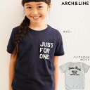 【半額SALE】アーチアンドライン Tシャツ キッズ セール 125cm 夏 半袖 子供 男の子 女の子 小学生 きれいめ ブランド ARCH&LINE 5/S...