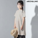 アーチアンドライン ARCH&LINE G/D CANVAS FLARE DRESS S-XL [AL211602] ワンピース Tシャツ キッズ ブランド 男の子 女の子 子供服