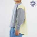 【P5倍&夏セール】【長袖Tシャツ】メイクユアデイ 25春夏 #M510111 切替いっぱい長袖Tシャツ ロンT 長袖 Tシャツ 春夏物 男の子 女の子 小学生 通園 通学 ブランド ベビー キッズ 幼児 子供服 正規品 新作 80 90 100 110 120 130 140 150 160cm