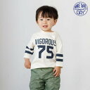 【P5倍&夏セール】【長袖Tシャツ】メイクユアデイ 25春夏 #M510112 ナンバリングファミリー長袖Tシャツ ロンT 長袖 Tシャツ 春夏物 男の子 女の子 小学生 通園 通学 ブランド ベビー キッズ 幼児 子供服 正規品 新作 80 90 100 110 120 130 140 150 160cm