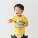 【Tシャツ】チークルーム 2025春夏 #450135 シャケTシャツ 半袖 綿100% 夏物 男の子 女の子 かわいい プレゼント ギフト ベビー キッズ 幼児 子供服 80 90 100cm