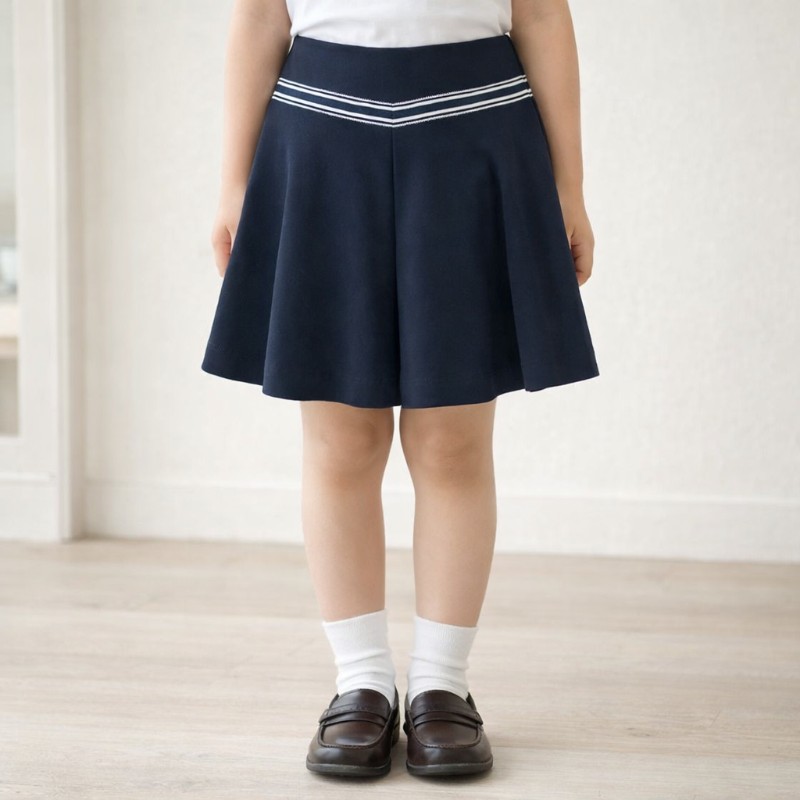 Rakuten - 【30%OFF】 キッズ フォーマル スカート 子供服 女の子 卒園式 入学式 発表会 結婚式 七五三 ミルフィーユアンファン ユニフォームライクスカート 110cm