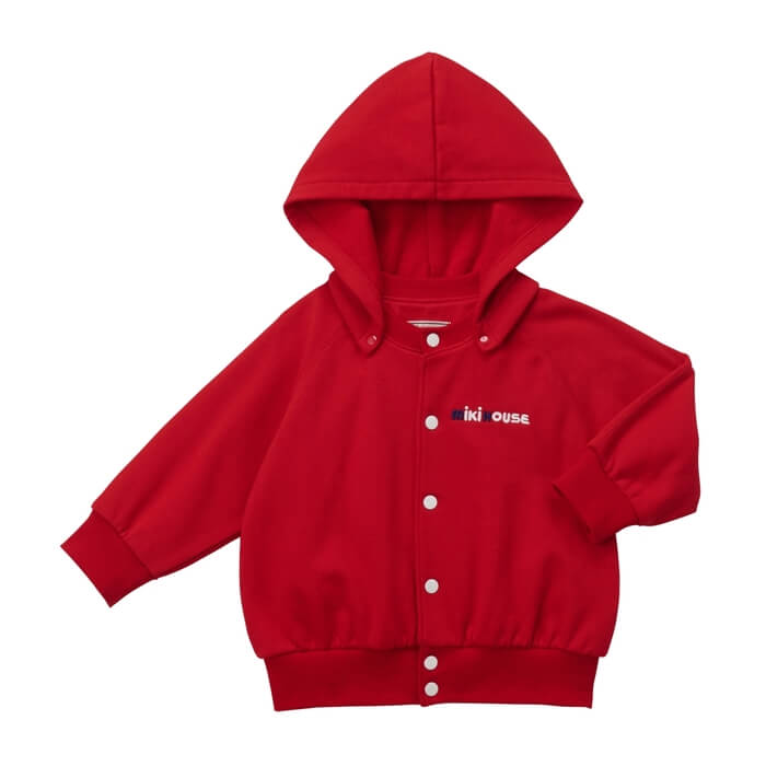Amazon.co.jp: [MiKiHOUSE] ミキハウス バックロゴパーカー