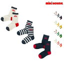 ミキハウス MIKI HOUSE 靴下 ソックスパック3足セット(11-13 13-15 15-17 17-19cm)ロゴ ソックス 3足セット ベビー服 ベビ...