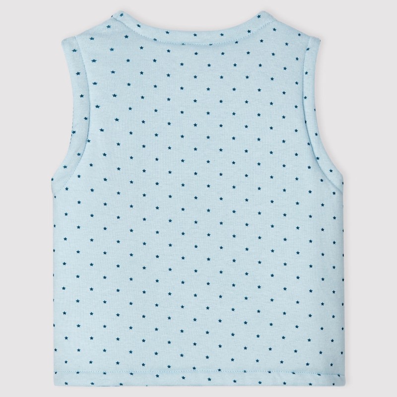 プチバトー ベビー セール リバーシブル ノースリーブ ベスト 57874 67cm 子供服 ...