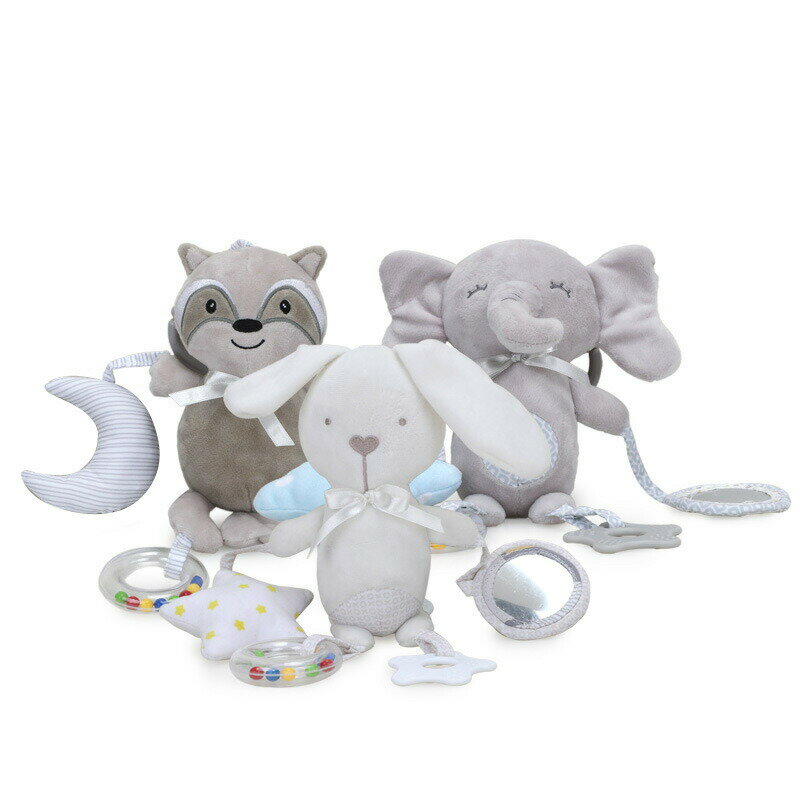 ベビー玩具 赤ちゃん ベビー 0歳 ベビーベッド 玩具 オモチャ こども キッズ 春夏秋冬 かわいい 可愛い オシャレ おしゃれ シンプル 人気 プレゼントギフト ベビートイ　ビーズ　綿　コットン　うさぎ　ラビット