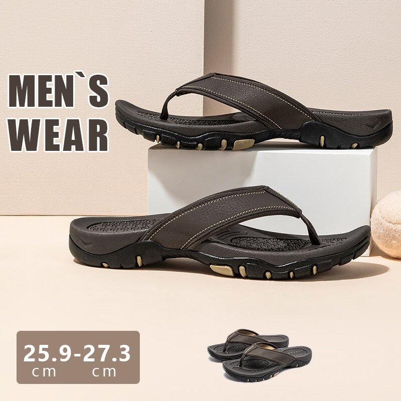 トングサンダル メンズ サンダル フラットサンダル 大きいサイズ シンプルでお洒落 疲れにくい ビーチ..