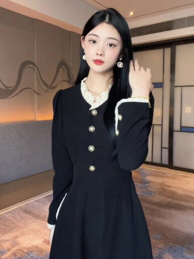 ワンピース レディース 秋冬 春 長袖 パフスリーブ ブラック きれいめ ハイウエストマタニティ プリーツ ロング丈 体型カバー ロングワンピース ニットワンピース レディース 秋冬 きれいめ 黒 韓国 長袖 ロング Vネック ひざ丈 ミディアム丈 おしゃれ 可愛い ワンピース レディース 秋冬 春 長袖 パフスリーブ ブラック きれいめ ハイウエストマタニティ プリーツ ロング丈 体型カバー ロングワンピース ニットワンピース レディース 秋冬 きれいめ 黒 韓国 長袖 ロング Vネック ひざ丈 ミディアム丈 おしゃれ 可愛い