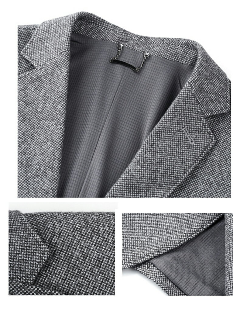 テーラードジャケット メンズ ジャケット 春 春服 長袖 2ボタン アウター メンズ スーツ地 無地 セットアップ テレワーク コート・ジャケット スーツ オフィスカジュアル