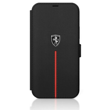 フェラーリ公式ライセンス iPhone12 mini 本革 手帳型ケース