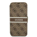 GUESS 公式 ライセンス 手帳型 iPhone 13 Pro ケース ゲス ロゴ ポケット付き モノグラム アパレル ブランド IC カード suica アイフォン カバー 保護 シンプル かわいい おしゃれ
