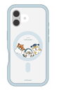 iPhone 16 ケース キャラクター モフサンド iPhone16 ねこ にゃん 耐衝撃 かわいい 癒し 猫 モフモフ 保護 カバー ソフト ハード スマホ...