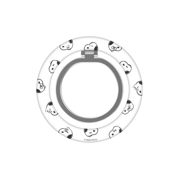 樂天商城 - スヌーピー ピーナッツ スマホリング MagSafe対応 iPhone アイフォン マグネット リング マルチリング かわいい おしゃれ 人気 スタンド 動画視聴 落下防止 落とさない ホールド感 磁石 強力 強力マグネット 着脱簡単 ワンタッチ マグネット式 多機種対応