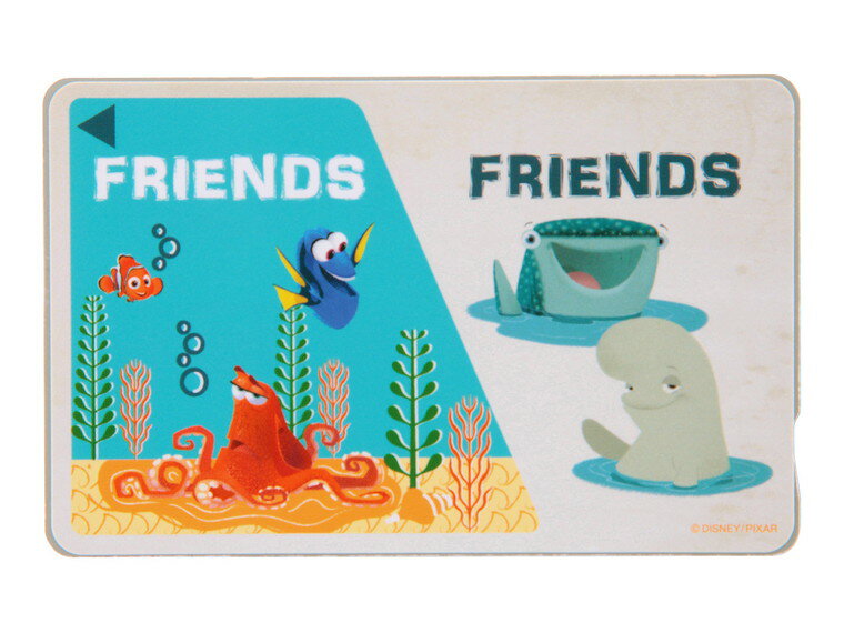 ファインディング ドリー ICカードステッカー フレンズ ic ステッカー シール