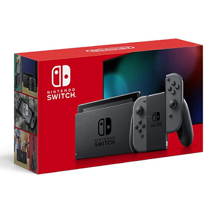 【マラソン限定 大特価】 Nintendo Switch 2019年バッテリー強化版 グレー スイッチ 【正規品/新品】