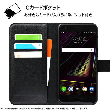 Galaxy Note8 手帳型ケース シンプル マグネット / ピンク