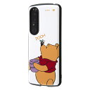 Xperia1 III ディズニー カバー ケース 耐衝撃 保護 シンプル くすみカラー かわいい SO-51B SOG03 A101SO XQ-BC42 SIMフリー docomo au softbank プーさん