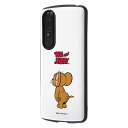 スーパーSALE 10%OFF【4日20:00~11日01:59】Xperia1 III トムとジェリー カバー ケース 耐衝撃 シンプル くすみカラー かわいい SO-51B SOG03 A101SO XQ-BC42 SIMフリー docomo au softbank ジェリー